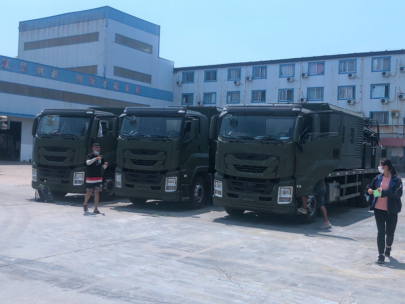 軍方訂單---- 通過驗收、順利發(fā)車
